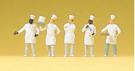 Cuisiniers miniatures 1:87