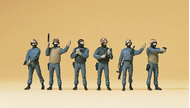 Preiser 10446 - Corp d'intervention spÃ©cial miniature 1:87