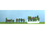 JORD-6 - 5 arbres miniatures de 5 à 6.5 cm - échelle Z