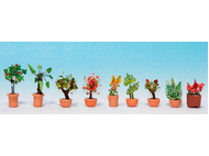 Végétation miniature : Plantes, grands pots - 1:160 - Noch 14082