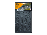 Moules de rochers "Pierres de rives" - Woodland C1246