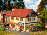 Bâtiment miniature : Faller 130489 - Maquette Charcuterie - boulangerie 1:87