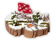 Décors miniatures : Kit de diorama "Rêve hivernal" - Noch 10003