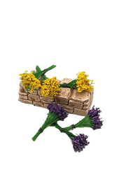 3 bouquets de mimosa 4 cm pour crÃ¨ches, dioramas, dÃ©cors de paysages divers - FR-D/20018/S