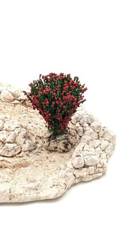 3 bouquets de houx 4 cm pour crÃ¨ches, dioramas, dÃ©cors de paysages divers - - FR-B/09817/S