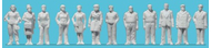 Personnages miniatures Hommes et femmes debout à peindre - 1:50 - Preiser 68291