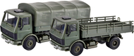 Voiture militaire miniature : Camions militaires - 1:87- Kibri 18051