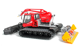 Véhicule miniature : Dameuse metal pistenbully 28 cm avec treuil 1/32 - JC 0410 5658 Jagerndorfer