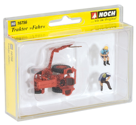 Figurines miniatures : Tracteur "Fahr" 1:87 - Noch 16756