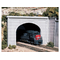 2 entrées de tunnel miniatures en béton double voies au 1:160