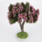 Arbre fleuri rose 11 cm - dÃ©cors pour crÃªches