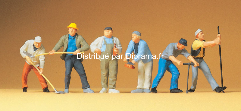  Miniatures  Personnages  miniatures  Ouvriers de 